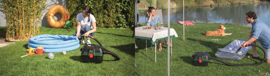 コードレスクリーナー「ADVAC  118H(本体のみ)」の使用シーン：アウトドアシーン