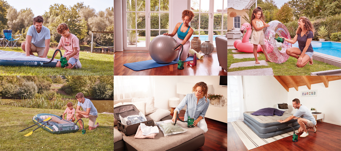 コードレスエアポンプ EIF 18V-500H（本体のみ）の特徴