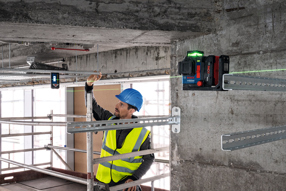 レーザー墨出し器「GLL 18V-120-33CG（本体のみ）」