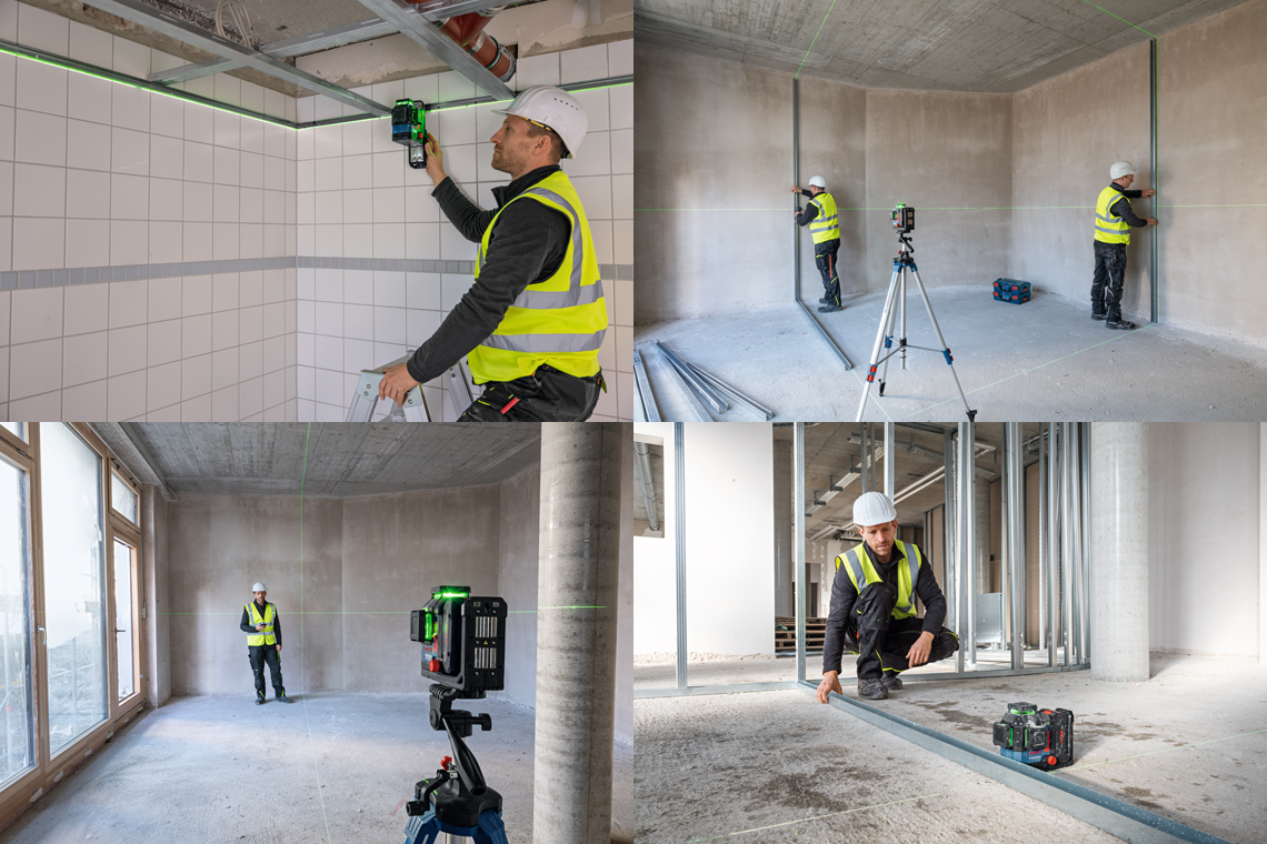 レーザー墨出し器「GLL 18V-120-33CG（本体のみ）」